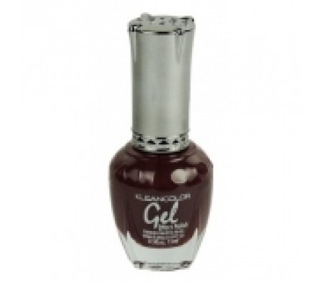 G053 Kleancolor Geleffect Nagellak Garnet Red